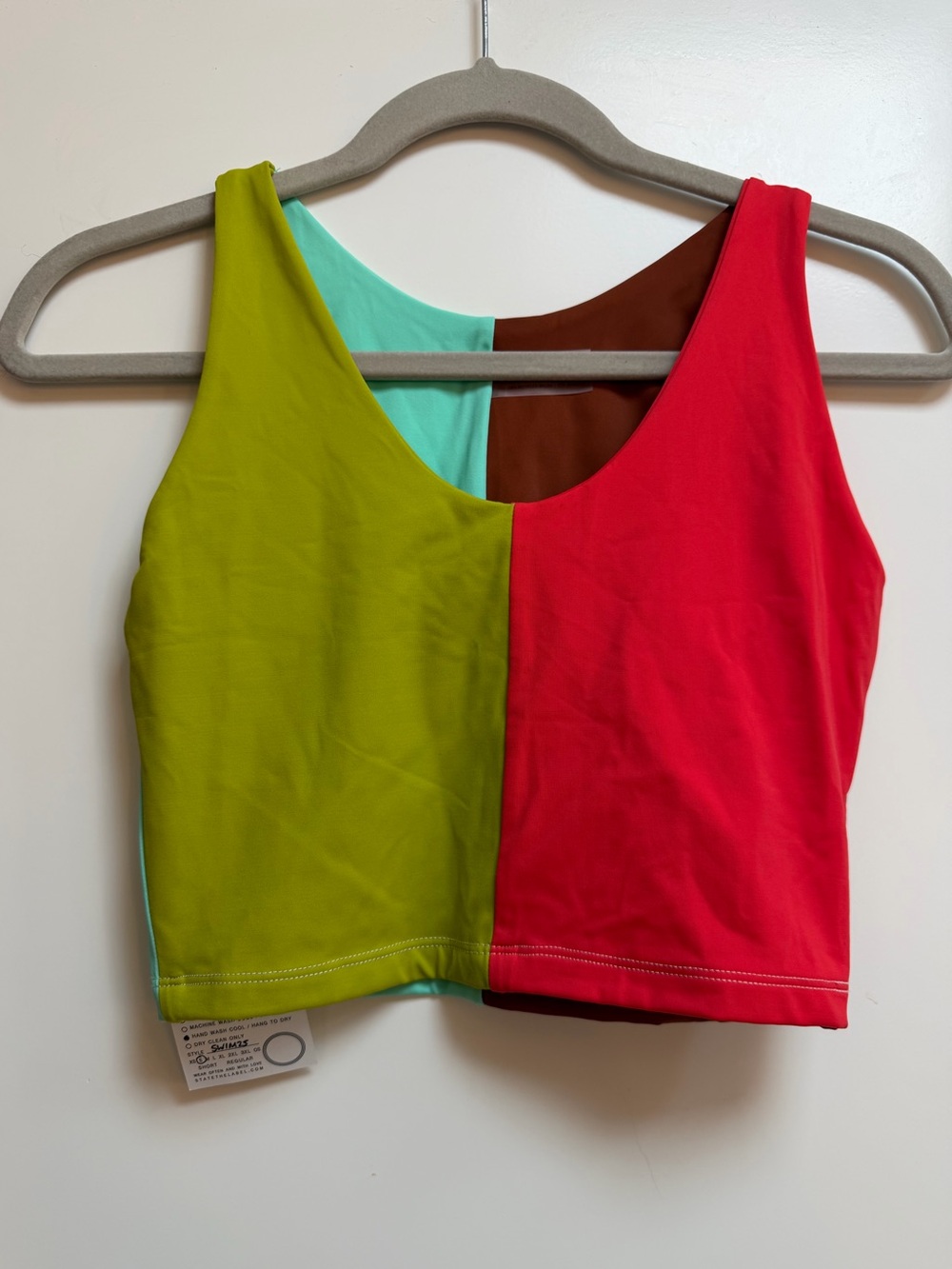 State the Label Swim Top in Scuba - NWT
